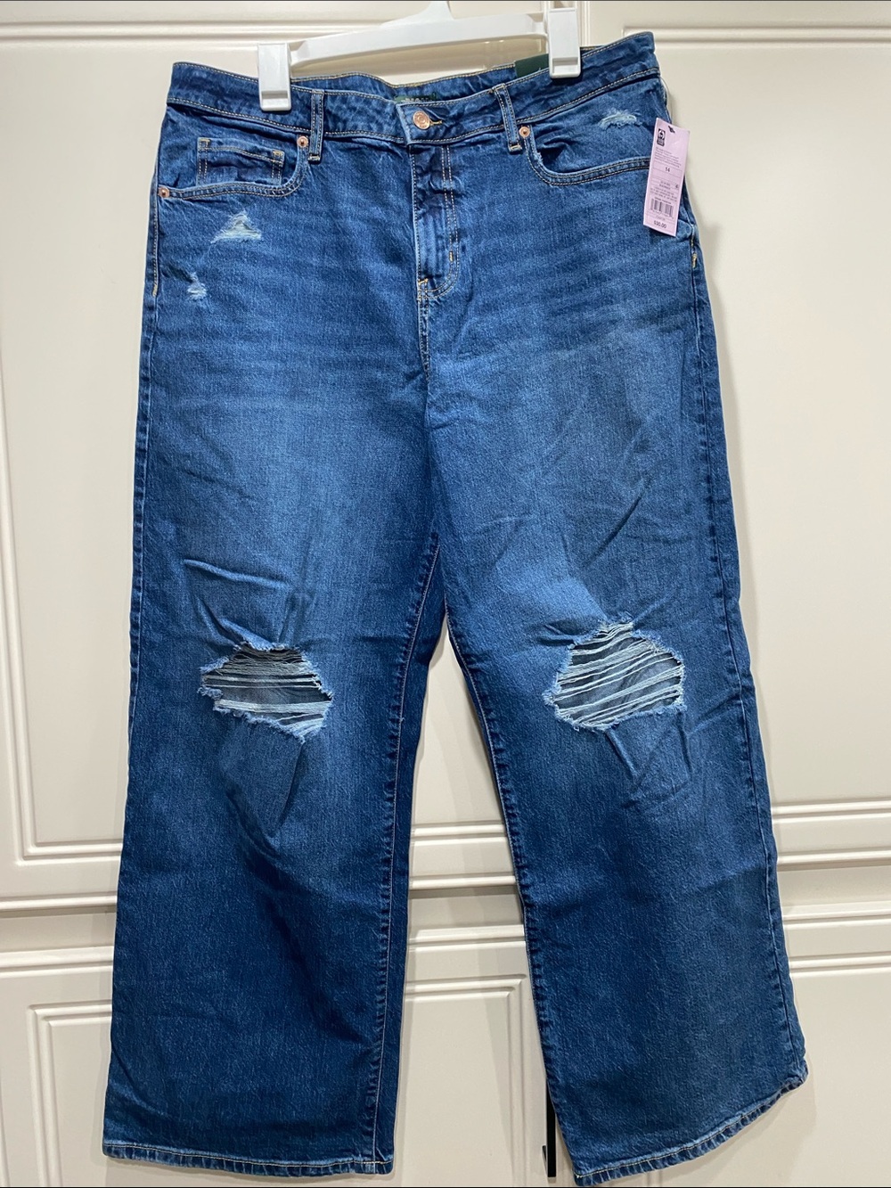 NWT wild fable high rise baggy jean size 14